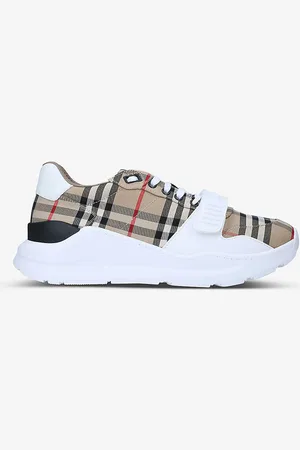 Burberry Regis Vintage Check Canvas Trainers