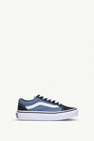 Vans Old Skool Canvas and Leather Trainers 5-7 Years