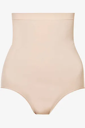 Spanx Everyday Shaping High-rise Stretch-woven Shorts