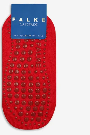 Falke Catspads Stretch Cotton-blend Slipper Socks Years 3