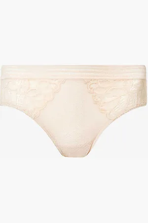 Wacoal Raffiné Mid-rise Lace Stretch-woven Briefs