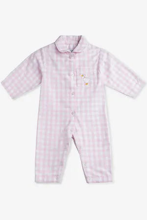 FrenchTrotters Freya Duck-embroidered Gingham Cotton Romper 0-9 Months