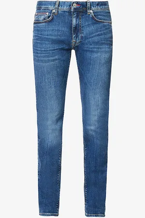 Tommy Hilfiger Bleeker Faded-wash Slim-fit Stretch-denim Jeans