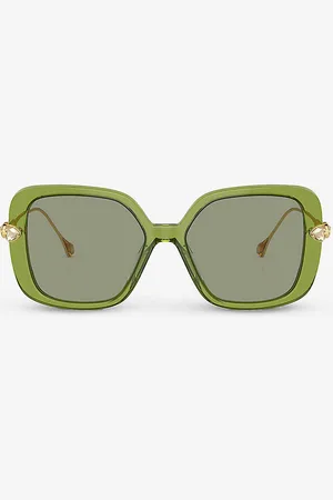 Swarovski Sk6011 Square-frame Acetate Sunglasses
