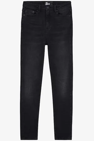 The Kooples Logo-embellished Slim-fit Mid-rise Stretch Denim Jeans