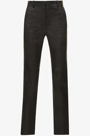 Joseph Coleman High-rise Leather Trousers