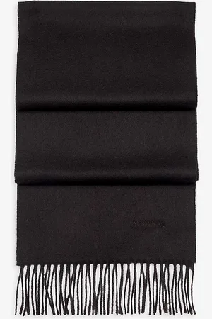 ASPINAL OF LONDON Tassel-embellished Cashmere Scarf
