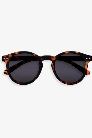Izipizi #m Round-framed Black Sunglasses