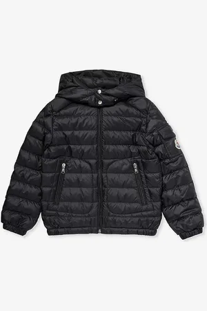 Moncler Lauros Logo-patch Shell-down Jacket 4-10 Years