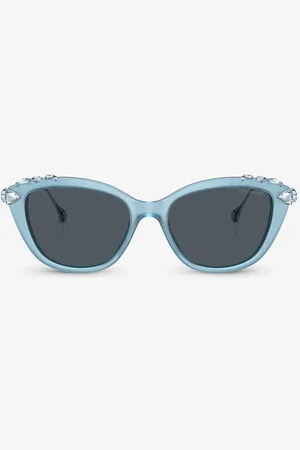 Swarovski Sk6010 Cat-eye Acetate Sunglasses