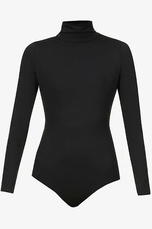 Spanx Turtleneck Stretch-jersey Body