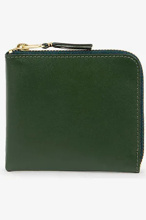 Comme des Garçons Classic Brand-foiled Leather Wallet