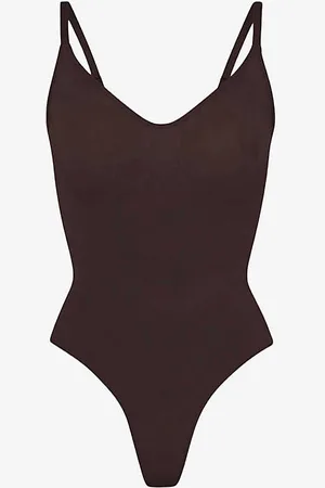 SKIMS Seamless Sculpt Fitted Stretch-woven Body