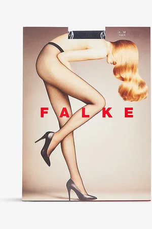 Falke Net Scalloped-trim Tights