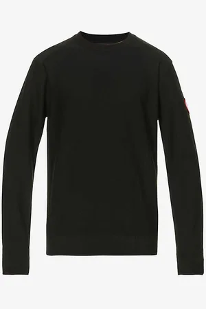 Canada Goose Dartmouth Brand-patch Wool Jumper