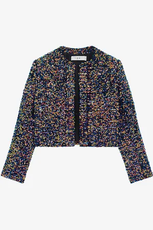 IRO Daphne Sequin-embellished Regular-fit Woven Jacket