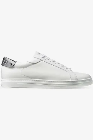 Jimmy Choo Rome Brand-plaque Leather Low-top Trainers