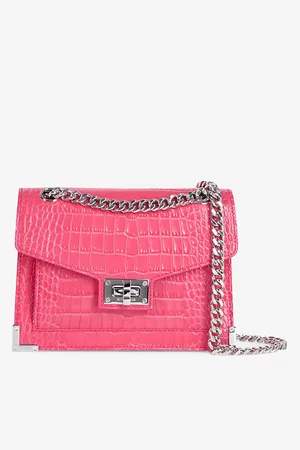 The Kooples Emily Small Crocodile-embossed Leather Cross-body Bag