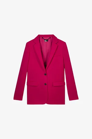 The Kooples Straight-cut Single-breasted Wool Blazer