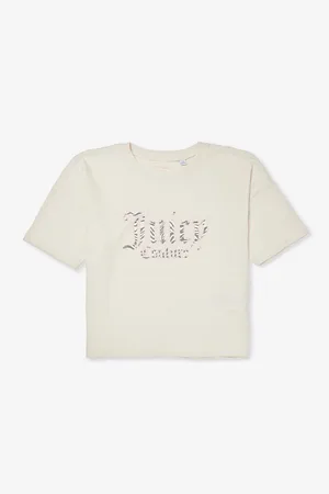 Juicy Couture Logo-print Short-sleeve Cotton-jersey T-shirt 8-16 Years