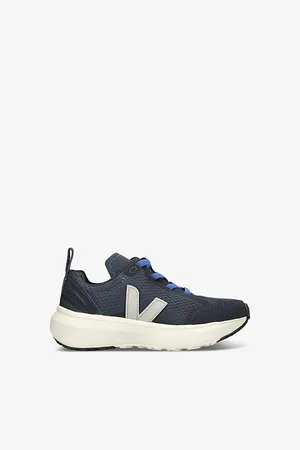 Veja Canary Logo-embroidered Woven Low-top Trainers 6-9 Years