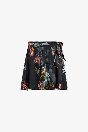AllSaints Maria Sanibel-print Woven Mini Skirt