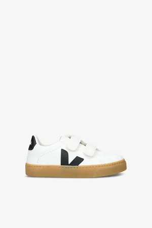Veja Esplar Logo-embroidered Leather Low-top Trainers 6-9 Years