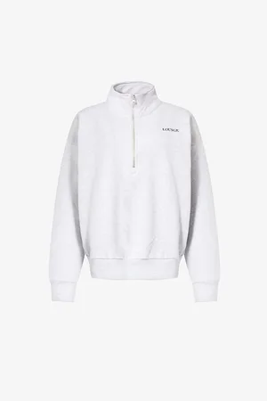 Lounge Underwear Essential Relaxed-fit Cotton-blend Sweatshirt