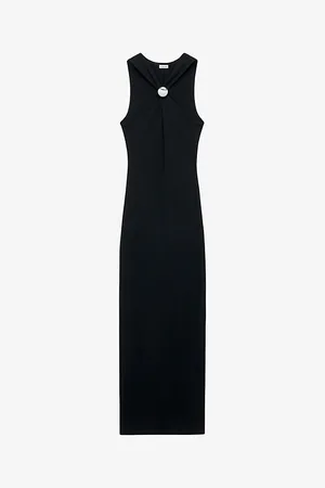 Loewe Pebble Anagram-engraved Cotton Midi Dress