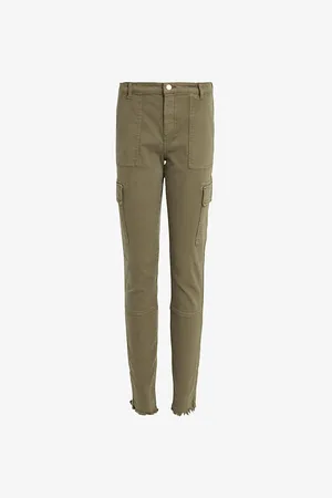 AllSaints Duran Mid-rise Skinny Stretch-cargo Jeans