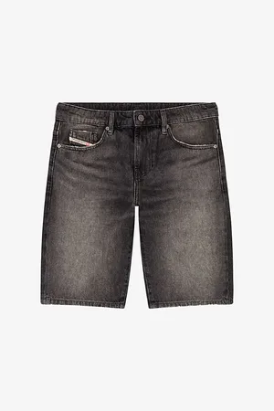 Diesel Faded-wash Slim-fit Denim Shorts