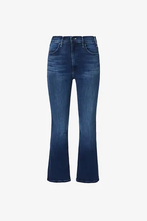 Mother Lil Hustler Straight-leg Mid-rise Stretch-denim Jeans