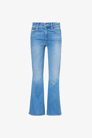Mother Lil Weekender Flared-leg Stretch-denim Jeans