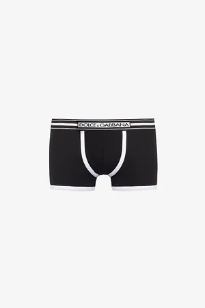 Dolce & Gabbana Branded-waistband Stretch-cotton Boxers