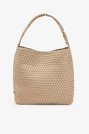 Naghedi Nomad Woven Hobo Bag
