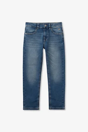 Benetton Patch-pocket Slim-leg Stretch Denim Jeans 6-14 Years