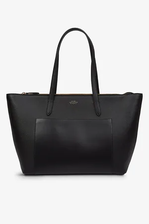 SMYTHSON East West Cross-grain Leather Tote Bag