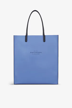 SMYTHSON Kingly Logo-embossed Leather Tote Bag