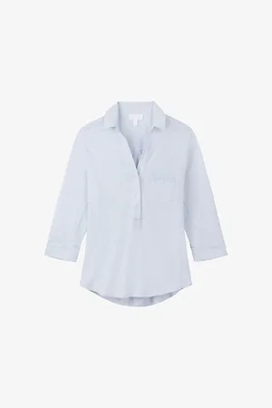 The White Company Slim-fit Organic-cotton-jersey Shirt