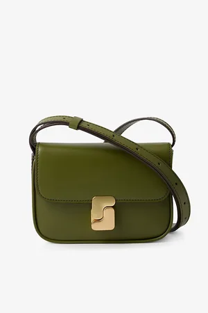 Soeur Bell S-embellished Leather Cross-body Bag