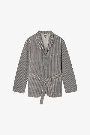 Soeur Alphonse Stripe Cotton Jacket