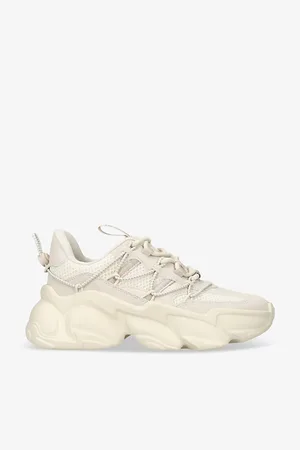 Steve Madden Stormz Chunky-sole Woven Low-top Trainers