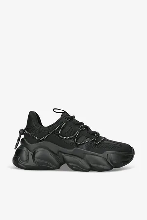 Steve Madden Stormz Chunky-sole Woven Low-top Trainers