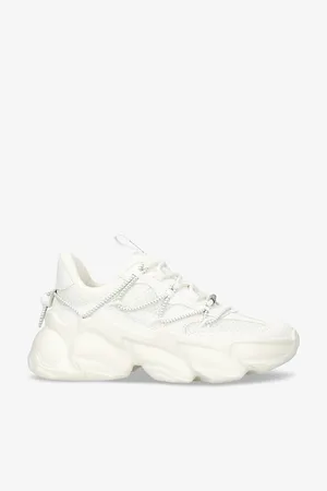 Steve Madden Stormz Chunky-sole Woven Low-top Trainers