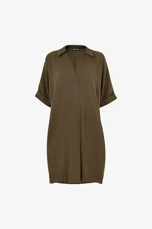 Whistles Melanie Cocoon-silhouette Woven Mini Dress