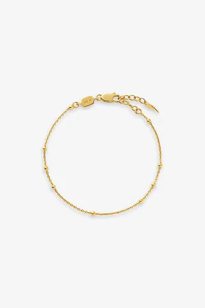 Missoma Orb 18ct Yellow -plated Vermeil Sterling-silver Chain Bracelet
