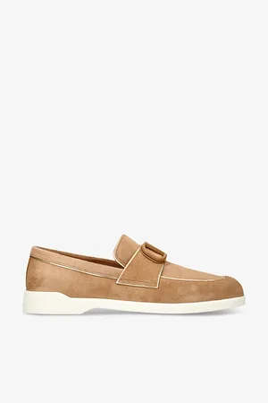 VALENTINO GARAVANI Leisure Flow Suede Loafers