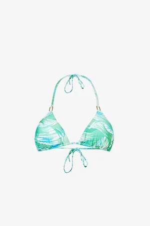 Melissa Odabash Cancun Graphic-pattern Bikini Top