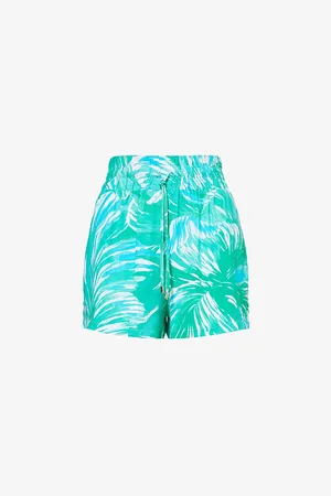 Melissa Odabash Annie Abstract-pattern Woven Shorts