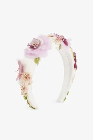 Jennifer Behr Lindy Brand-patch Silk Headband
